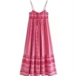 Chic Pink Strappy Dress